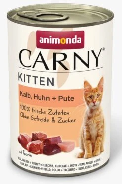 Animonda CARNY Kitten 12x400g Mit Kalb, Huhn Und Pute