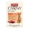 Animonda Cat Carny Kitten Rind, Kalb + Huhn | 12 X 85g Katzenfutter -Animonda 12x Animonda Cat Portionsbeutel Carny Kitten Rind Kalb Huhn 85g 213543