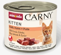Animonda CARNY Kitten 12x200g Mit Kalb, Huhn Und Pute