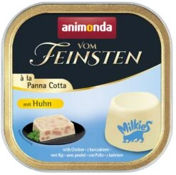 Animonda Vom Feinsten Milkies 32x100g à La Panna Cotta Mit Lachs