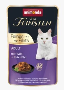 Animonda Vom Feinsten 18x85g Mit Wild Und Putenfilet