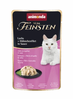Animonda Vom Feinsten Adult 18x50g Mit Lachs Und Hühnchenfilet In Sauce