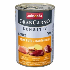 ANIMONDA Hundenassfutter 'GranCarno' Sensitiv Reine Pute Und Kartoffeln 400 G
