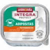 ANIMONDA Katzennassfutter 'Integra Protect Adipositas' Adult, Mit Pute Und Schwein, 100 G