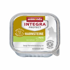ANIMONDA Katzennassfutter 'Integra Protect Harnsteine' Adult, Mit Pute Und Schwein, 100 G