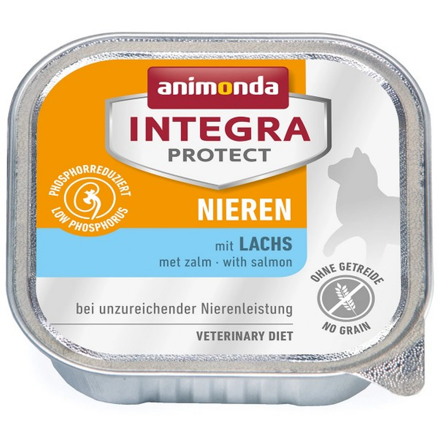 ANIMONDA Katzennassfutter 'Integra Protect' Nieren Mit Lachs 100 G 3 ANIMONDA Katzennassfutter 'Integra Protect' Nieren Mit Lachs 100 G
