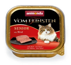 Animonda Vom Feinsten Senior 32x100g Schale Mit Rind -Animonda 255cc072002ed471fbb229fe0b92c 83222 animonda vomfeinsten senior mitrind 100g rgb preview