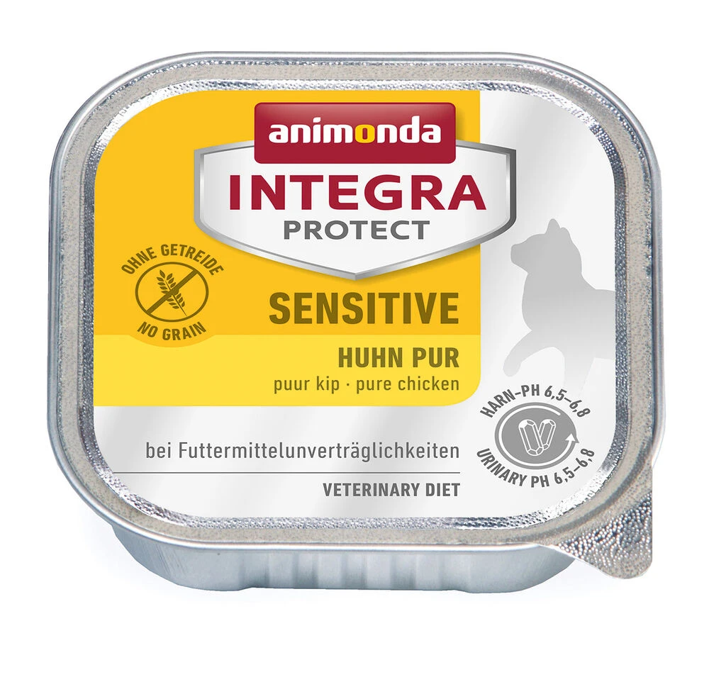 Animonda INTEGRA PROTECT Sensitive Katze Adult 16x100 G Mit Huhn Pur 4 Animonda INTEGRA PROTECT Sensitive Katze Adult 16x100 G Mit Huhn Pur – Bild 2