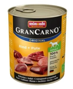 Animonda GranCarno Adult 6x800g Dose Mit Rind Und Pute