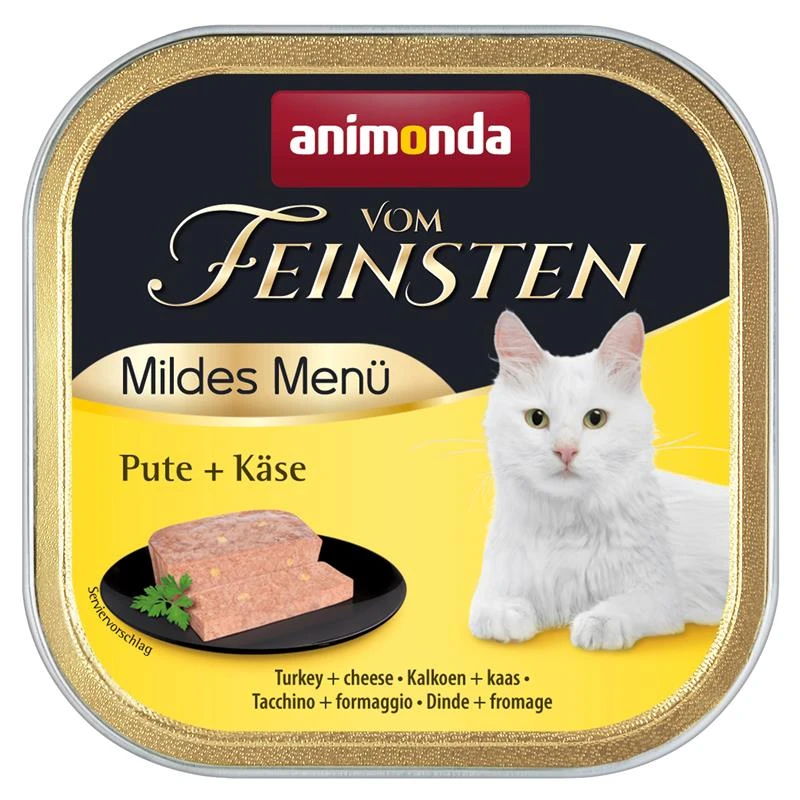 Animonda Vom Feinsten Mildes Menue Pute & Käse | 32x 100g 3 Animonda Vom Feinsten Mildes Menue Pute & Käse | 32x 100g