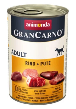 Animonda GranCarno Adult 6x400g Dose Mit Rind Und Pute