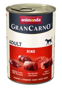 Animonda GranCarno Adult 6x400g Dose Mit Rind Pur