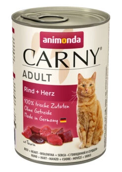 Animonda CARNY Adult 6x400g Mit Rind Und Herz