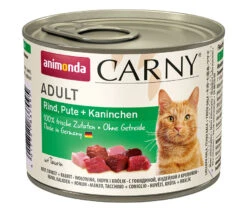 Animonda CARNY Adult 6x200g Mit Rind, Pute Und Kaninchen