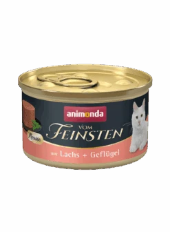 Animonda Vom Feinsten Adult Mousse 12x85g Mit Lachs Und Geflügel