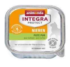 Animonda INTEGRA PROTECT Niere/Renal Katze Adult 16x100g Mit Pute Pur -Animonda 64cffed111754691a1429b699beba591 86803 animonda integra protect nieren putepur 100g rgb preview