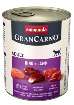 Animonda GranCarno Adult 6x800g Dose Mit Rind Und Lamm