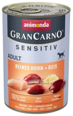 Animonda GranCarno Sensitiv 6x400g Mit Huhn Und Reis