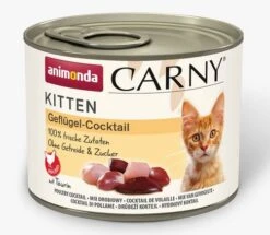 Animonda CARNY Kitten 12x200g Mit Geflügelcocktail