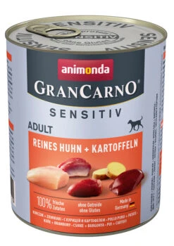 Animonda GranCarno Sensitiv 6x800g Dose Mit Huhn Und Kartoffeln