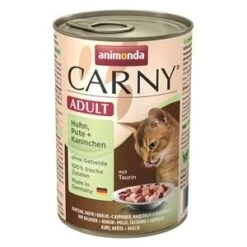 Animonda Cat Carny Adult Huhn & Pute & Kaninchen | 6x 400g