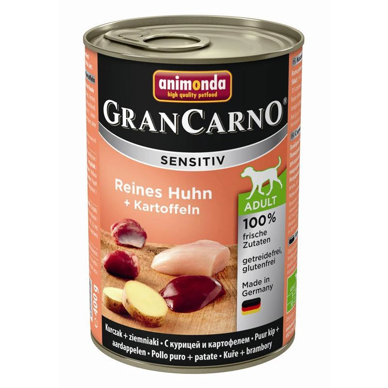 ANIMONDA GranCarno Adult Sensitive Huhn+Kartoffeln | 6x 400g Hundefutter 3 ANIMONDA GranCarno Adult Sensitive Huhn+Kartoffeln | 6x 400g Hundefutter