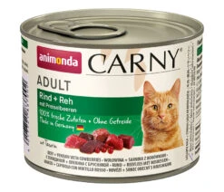 Animonda CARNY Adult 6x200g Mit Rind, Reh Und Preiselbeeren