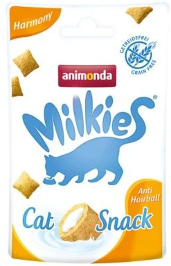 Milkies Katzensnack Adult Harmony 12x30g Mit Anti-Hairball-Effekt