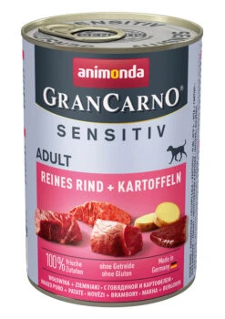 Animonda GranCarno Sensitiv 6x400g Dose Mit Rind Und Kartoffeln
