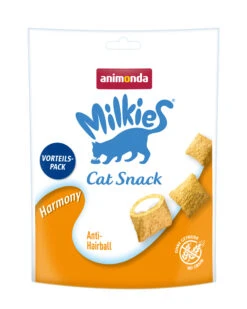 Milkies Cat Snack Harmony 120g Anti-Hairball Im Vorteilspack