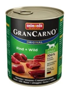 Animonda GranCarno Adult 6x800g Dose Mit Rind Und Wild