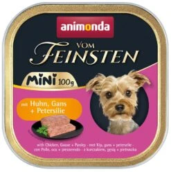 Animonda Vom Feinsten MINI Adult 32x100g Mit Huhn, Gans Und Petersilie