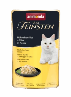 Animonda Vom Feinsten Adult 18x50g Mit Hühnchenfilet Und Käse In Sauce