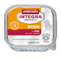 Animonda INTEGRA PROTECT Niere/Renal Katze Adult 16x100g Mit Rind