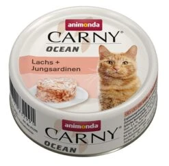 Animonda CARNY Ocean 12x80g Dose Mit Lachs & Jungsardine