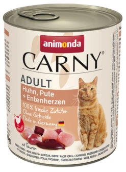 Animonda CARNY Adult 6x800g Mit Huhn, Pute Und Entenherzen