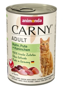 Animonda CARNY Adult 6x400g Mit Huhn, Pute Und Kaninchen