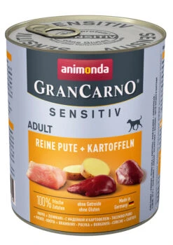 Animonda GranCarno Sensitiv 6x800g Dose Mit Pute Und Kartoffeln -Animonda 8c4fd60a443dd3376db48eccad95308c 82423 animonda grancarno adult sensitiv reine pute kartoffeln 800g rgb preview