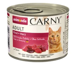 Animonda CARNY Adult 6x200g Mit Rind Und Herz