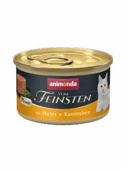 Animonda Vom Feinsten Adult Mousse 12x85g Mit Huhn Und Kaninchen
