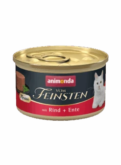 Animonda Vom Feinsten Adult Mousse 12x85g Mit Rind Und Ente