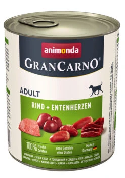 Animonda GranCarno Adult 6x800g Mit Rind Und Entenherzen
