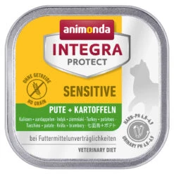 Animonda INTEGRA PROTECT Sensitive Katze Adult 16x100 G Mit Pute Und Kartoffeln