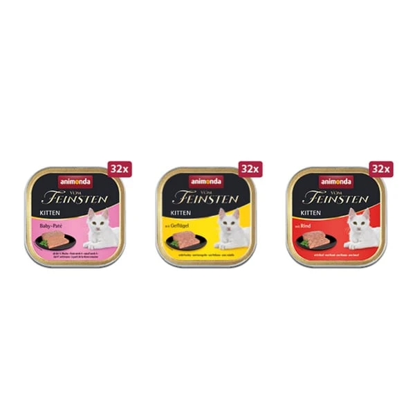 Animonda Vom Feinsten Kitten Megapack 3x32x100g 4 Animonda Vom Feinsten Kitten Megapack 3x32x100g – Bild 2