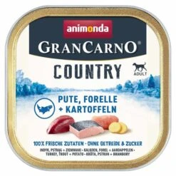 Animonda GranCarno Country Pute, Forelle + Kartoffel