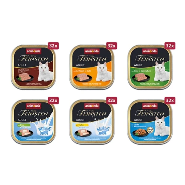 Animonda Vom Feinsten Adult Megapack 6x32x100g 4 Animonda Vom Feinsten Adult Megapack 6x32x100g – Bild 2