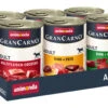 Animonda Gran Carno Adult 6x400g Mixpaket Kräftige Variation -Animonda animondagrancarnokraeftigevariation