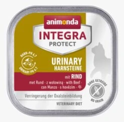 Animonda INTEGRA PROTECT Urinary Katze Adult 16x100g Mit Rind