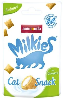 Milkies Katzensnack Adult Balance 12x30g Mit Omega 3
