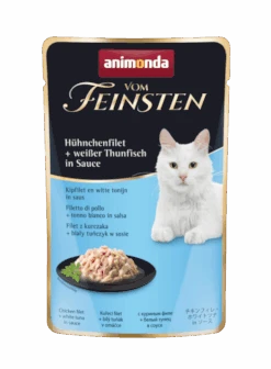 Animonda Vom Feinsten Adult 18x50g Mit Hühnchenfilet Und Weißem Thunfisch In Sauce